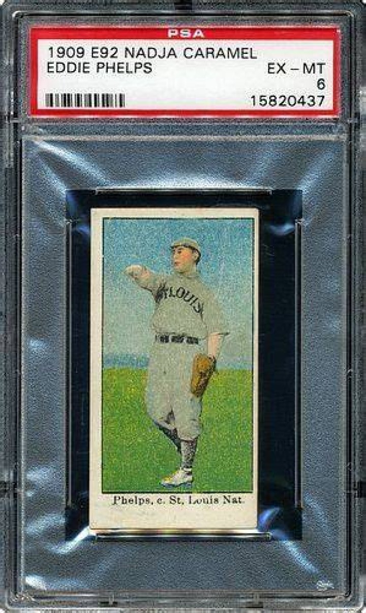 1909 E92 Nadja Caramel Eddie Phelps TonyeTrade