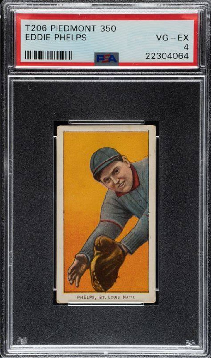 1909 T206 Eddie Phelps Cardinals 1.5 FAIR T206 00 1290 eBay