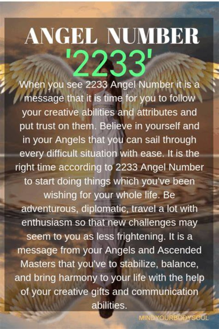 2233 Angel Number – Meaning and Symbolism