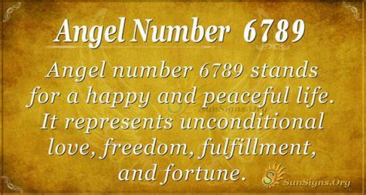 6789 Angel Number – Meaning and Symbolism