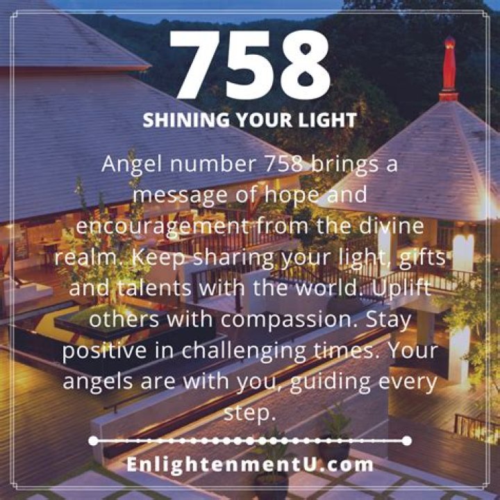 758 Angel Number – Meaning and Symbolism