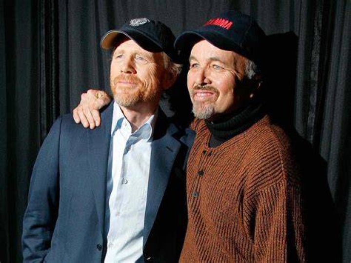 Actor Clint Howard, left, with his filmmaker brother Ron Howard