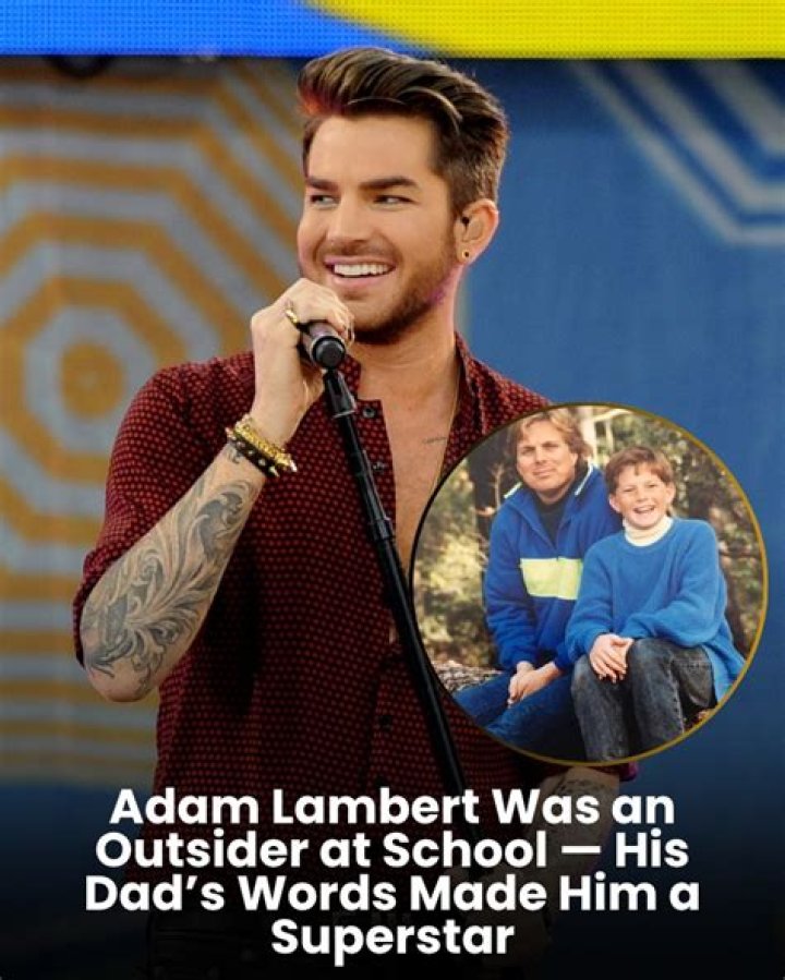 Adam Lambert Helped His Dad Eber Celebrate His Birthday With Family