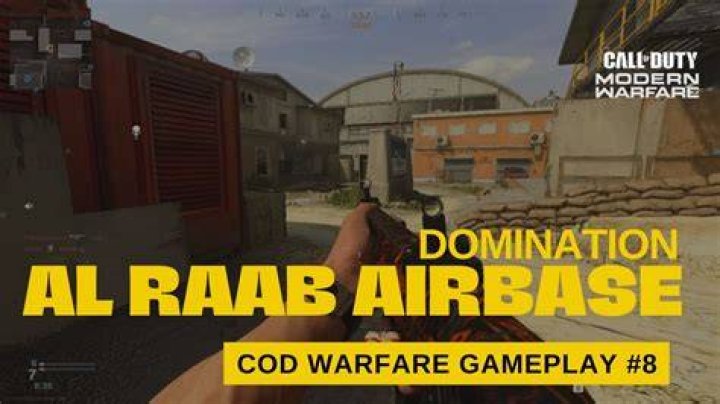 Al-Raab Airbase And Drainage Return To Modern Warfare