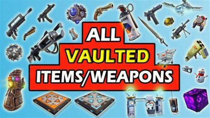 All Vaulted and Unvaulted weapons, items, and consumables