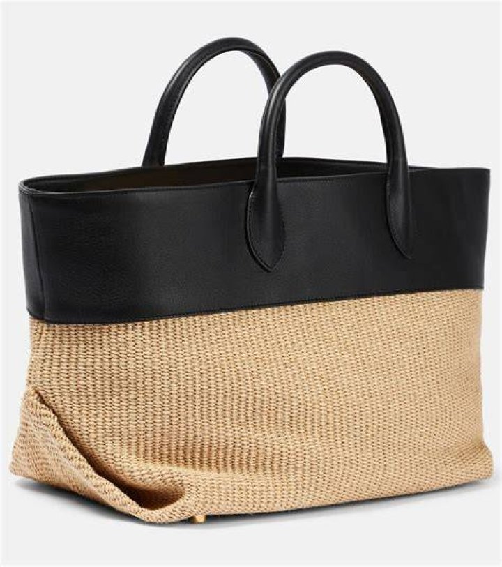 Amelia Medium Raffia Tote Bag Amelia Medium Raffia Tote Bag