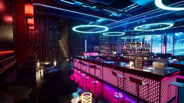 An image of a nightclub in GTA Online.