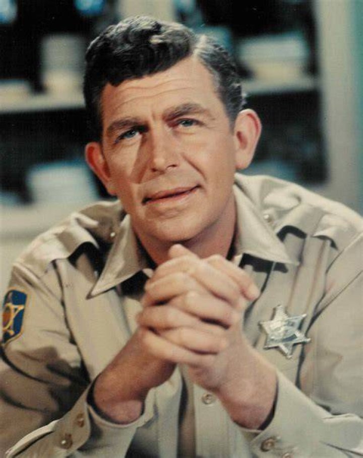 Andy Griffith as Sheriff Andy Taylor, and Elinor Donahue as Ellie Walker in episode "Christmas Story" . Image dated October 18, 1960.