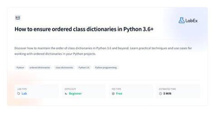 Are Dictionaries in Python 3 ordered?