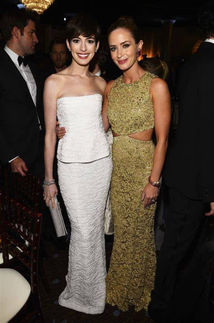 Are Emily Blunt and Anne Hathaway Friends?
