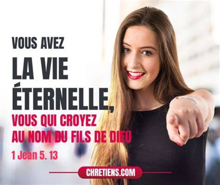 Avez-vous la vie éternelle ?