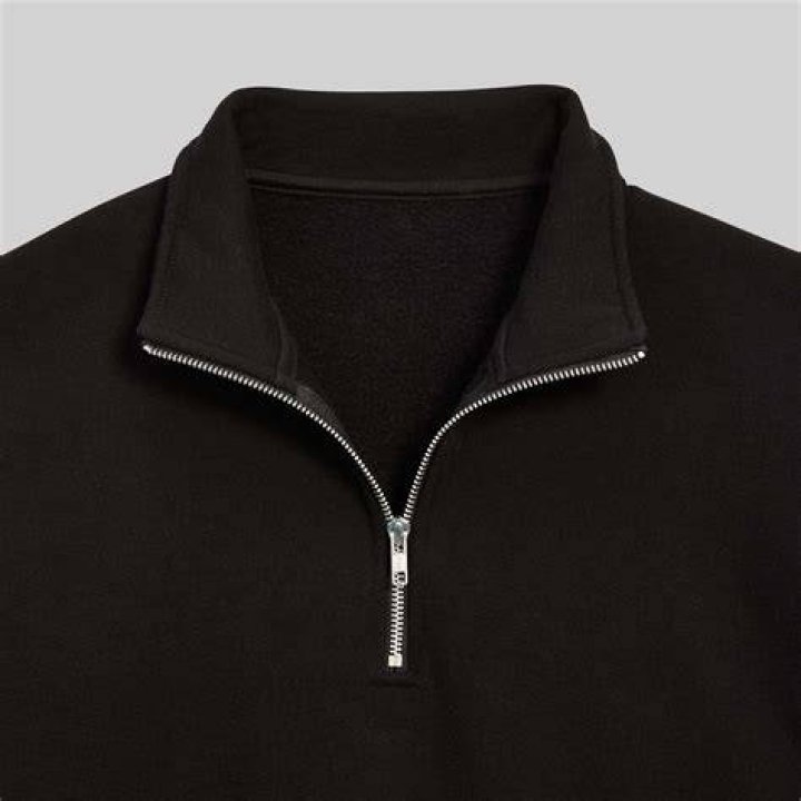 Black Quarterzip