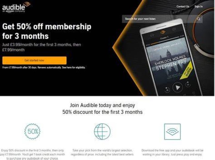 Can you get a discount on Audible?