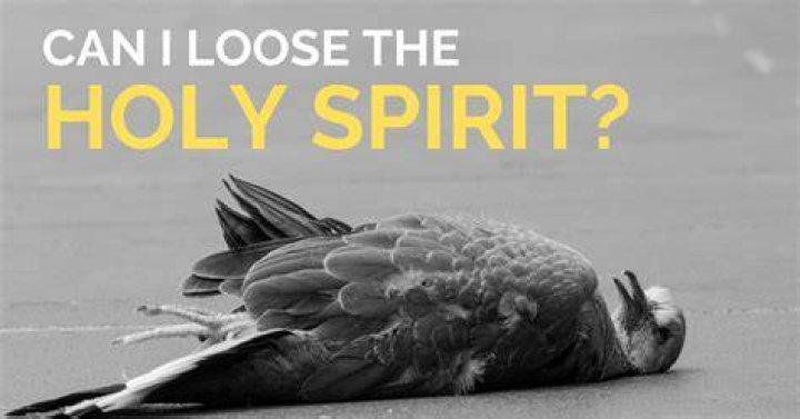 Can you lose the Holy Spirit?