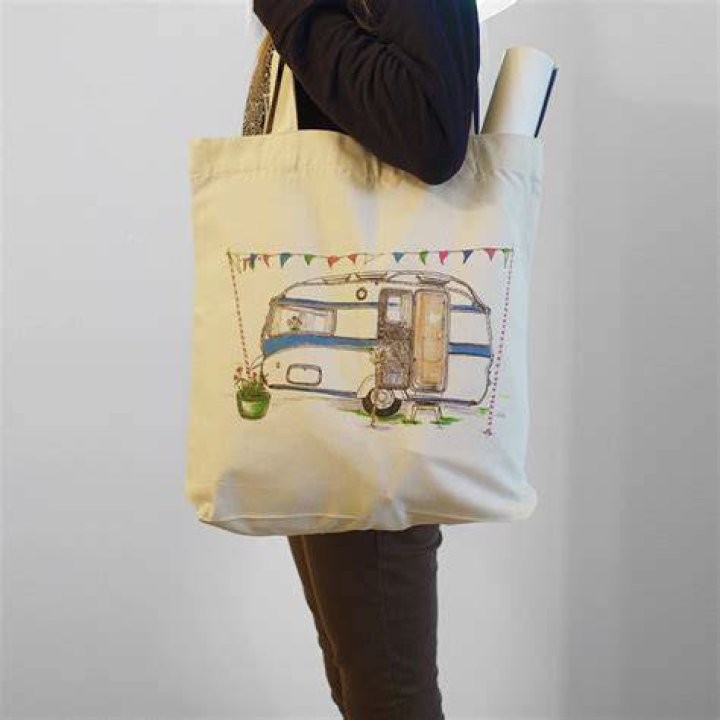 Caravan Canvas Tote Caravan Canvas Tote