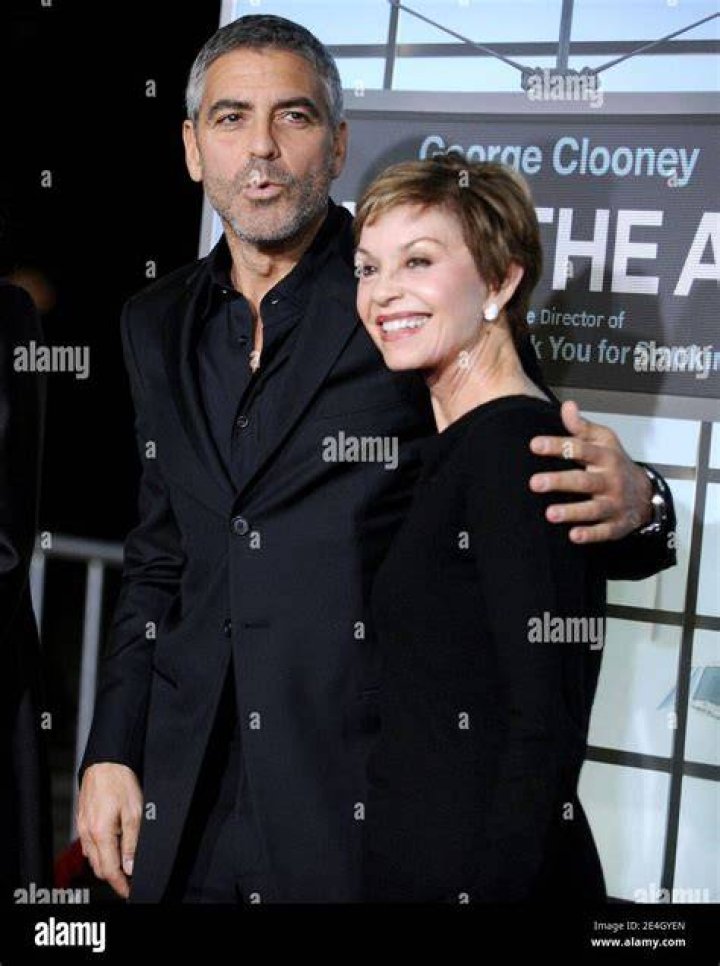 Clooney and Nina Bruce Warren Hot Celebrities and Their Moms