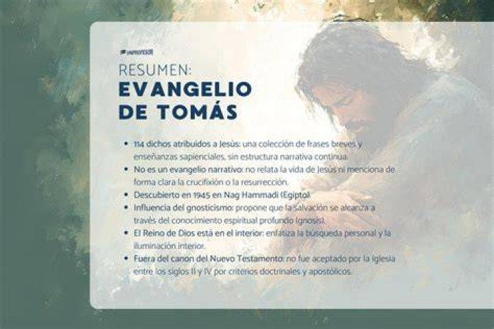 ¿Cuál es el Evangelio de Tomás?