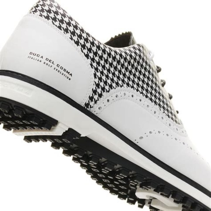 Dandy White Golf Shoes