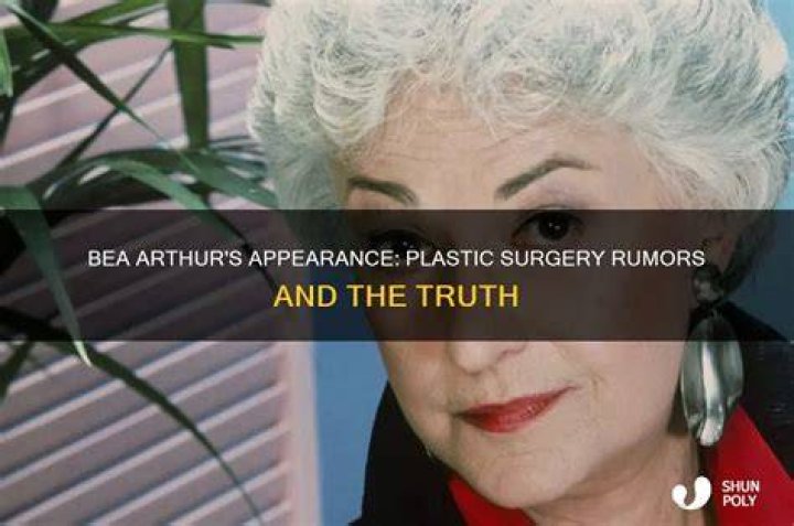 Did Bea Arthur have a mastectomy?