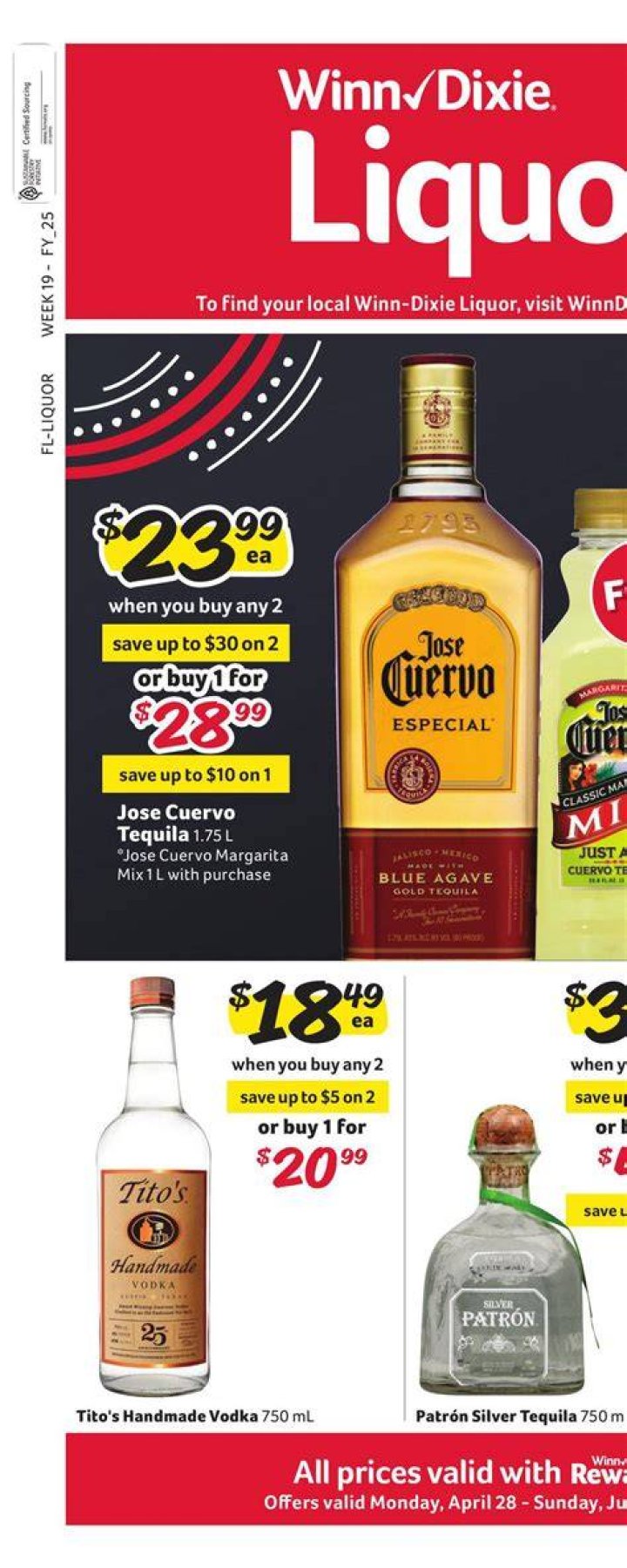 Does Winn-Dixie have alcohol?