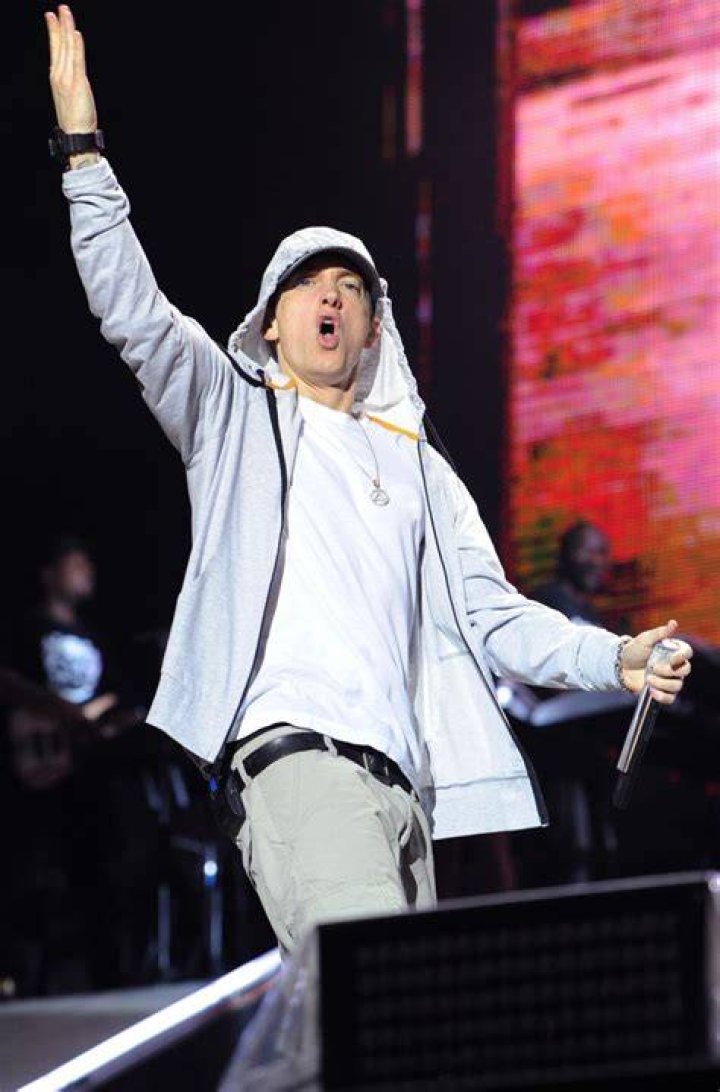 Eminem performs live at the 92nd Oscars