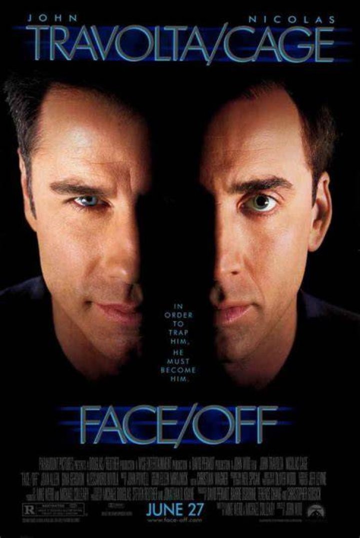Face/Off cast at the 1997 premiere
