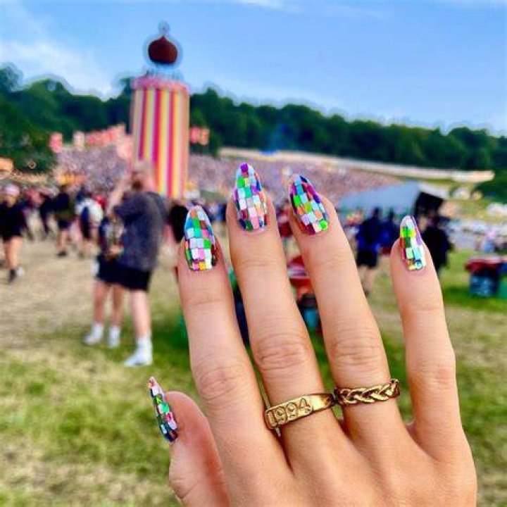 Festival nail art festival nail art