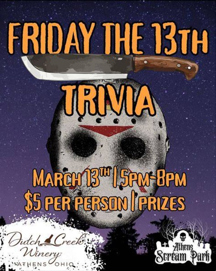 Friday the 13th Trivia Night Unitarian Universalist Congregation of Salem