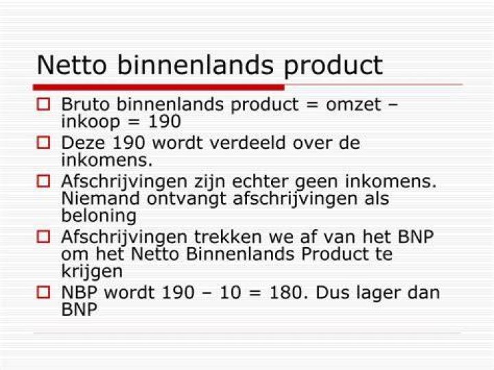 Hoe Bereken Je Het Bruto Binnenlands Product?