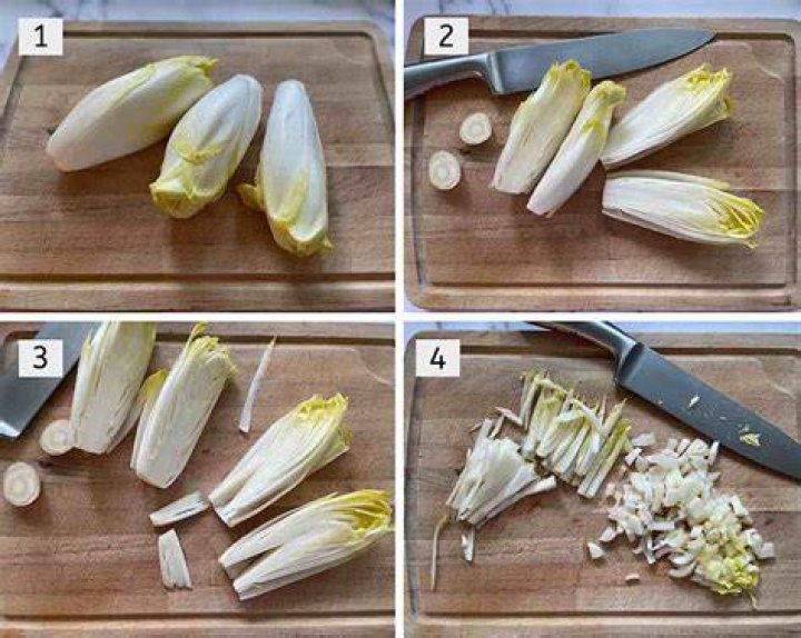 Hoe Snij Je Witlof Voor Salade?