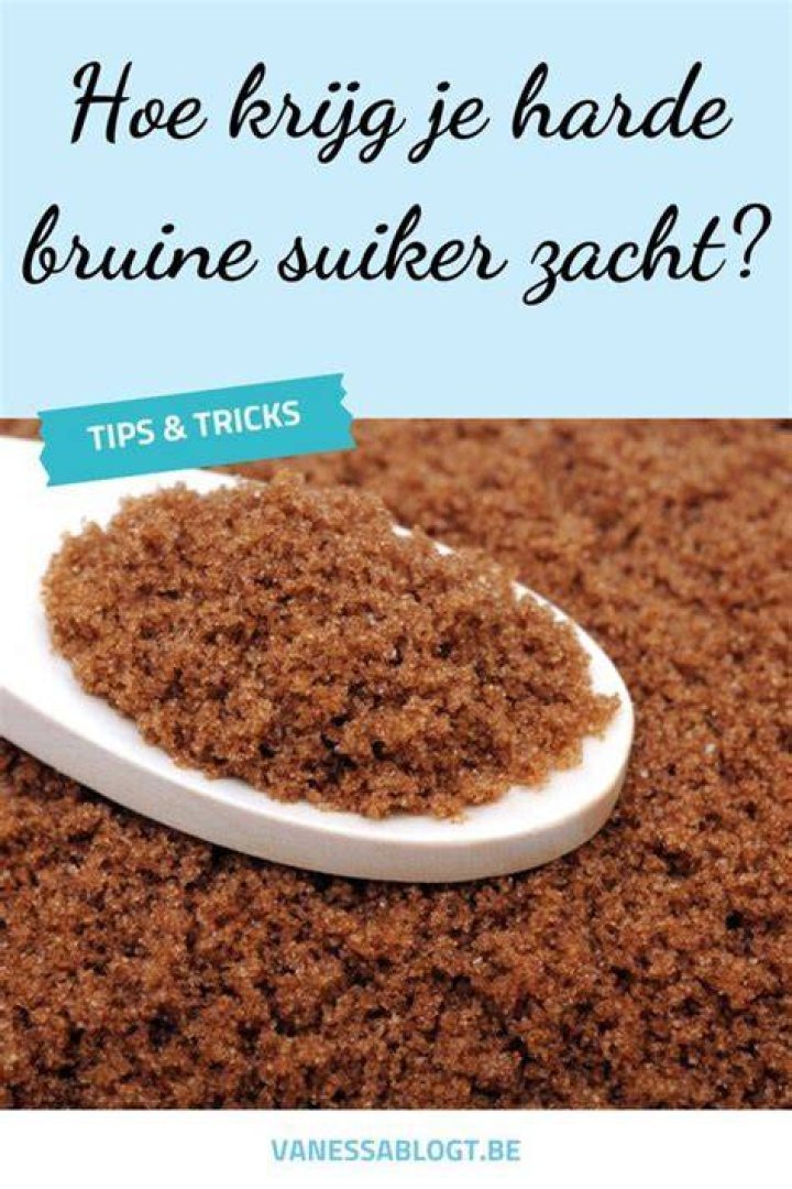 Hoe Voorkom Je Dat Bruine Suiker Hard Wordt?