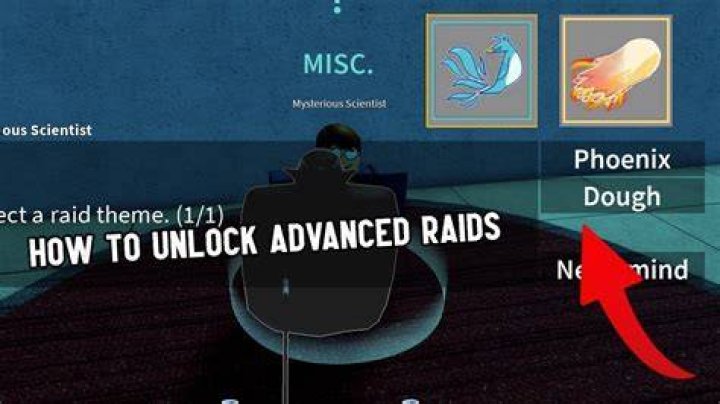 How do I get advanced raids?