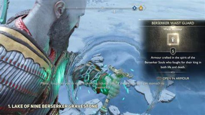 How do I get to the Berserker gravestone?