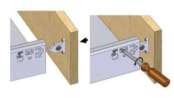 How do you change the hardware on a drawer?