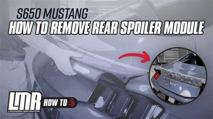 How do you remove a spoiler?