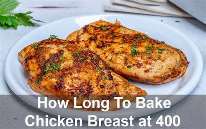How Long To Bake Boneless Chicken Breast At 400 Degrees?