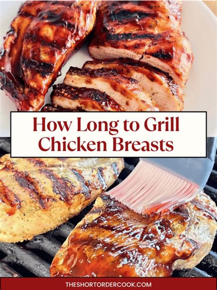 How Long To Cook Halved Chicken Breast On Grill?