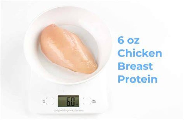 How Many Grams Of Protein In A 6Oz Chicken Breast?