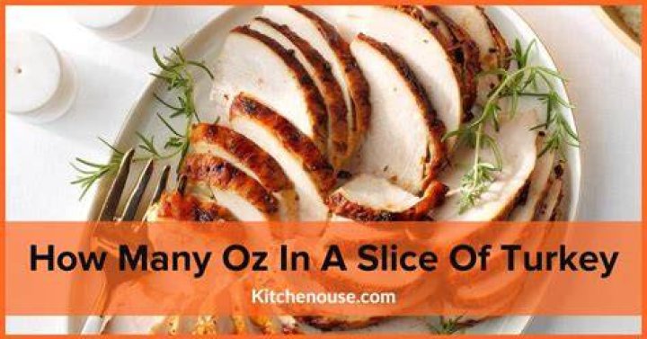 How Many Ounces Is The Average Slice Of Turkey Breast?