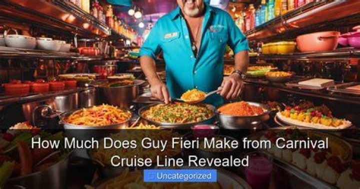 How much does a chef on Carnival cruise make?