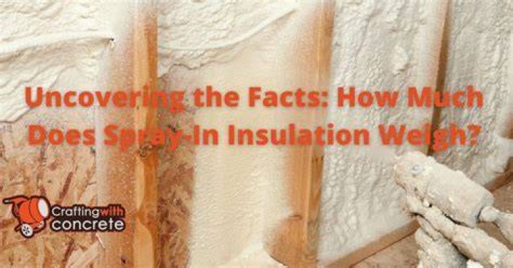 How much does insulation board weigh?