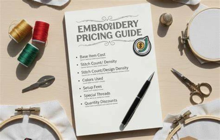How much does it cost to embroider a name?