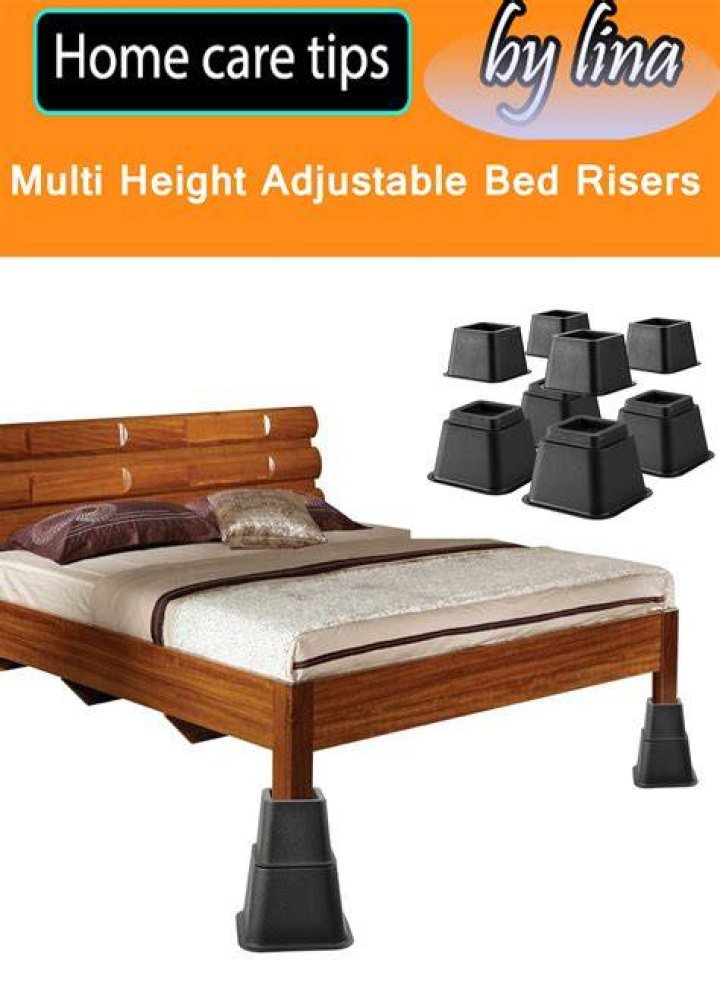 How much weight can target bed risers hold?