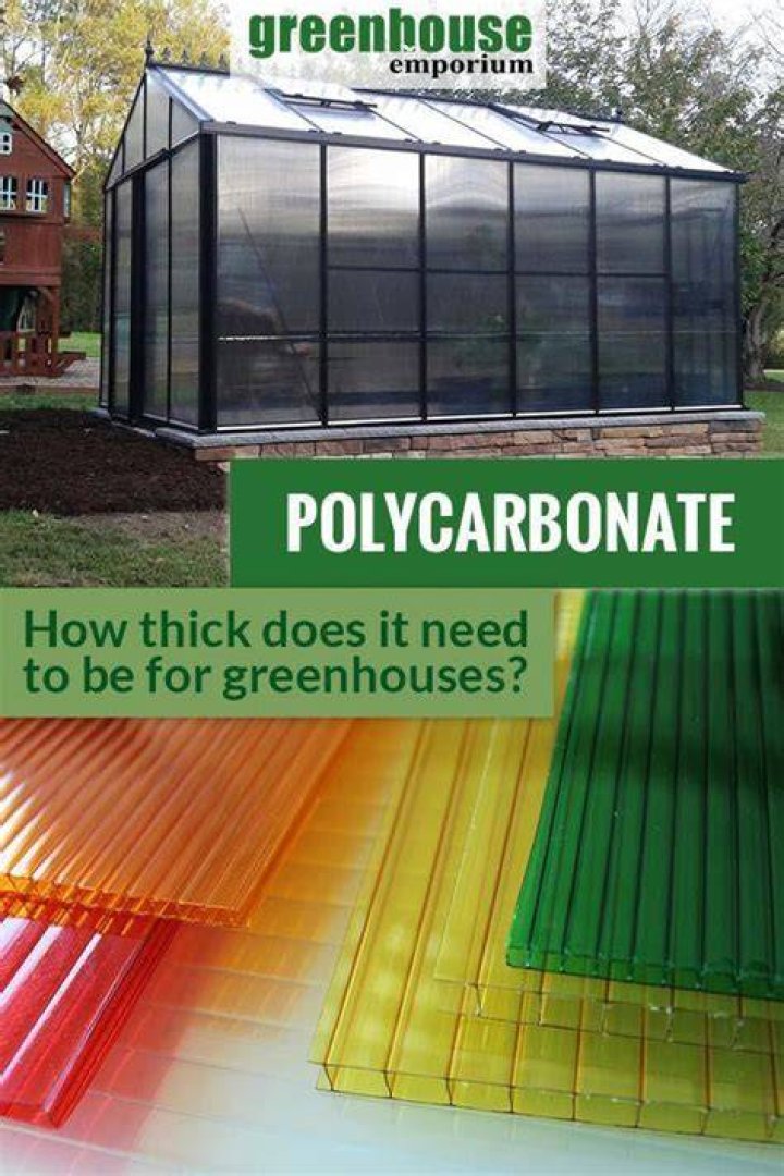 How thick should polycarbonate windows be?