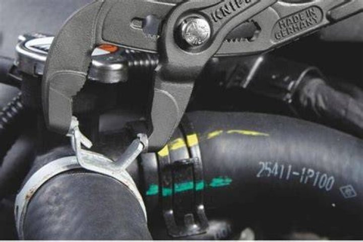 How tight do you tighten radiator hose clamps?