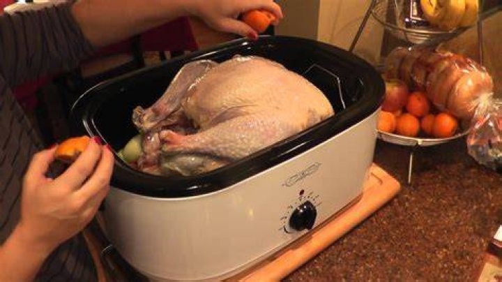 How To Cook A Stuffed 7 Lb. Turkey Breast In Rival Roaster Oven?