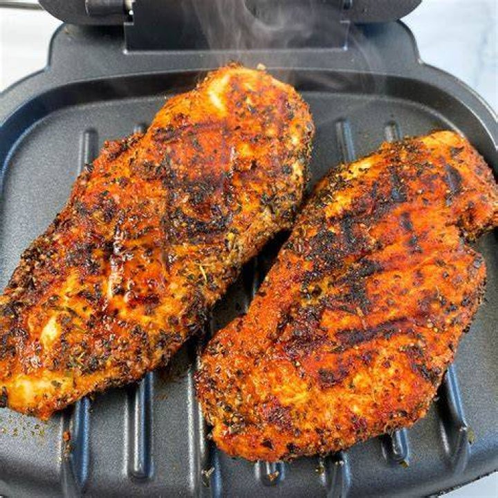 How To Cook Chicken Breast On George Foreman Style Grill?