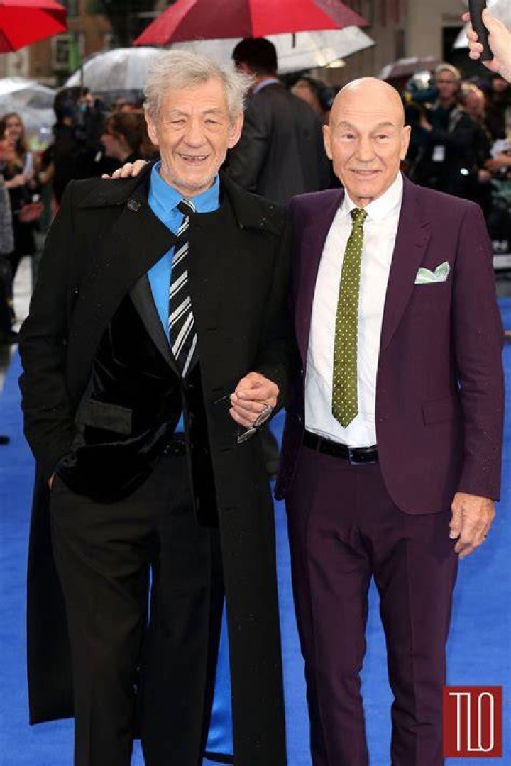 Ian McKellen and Sir Patrick Stewart
