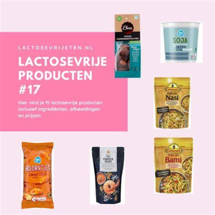 In Welke Producten Zit Lactose?