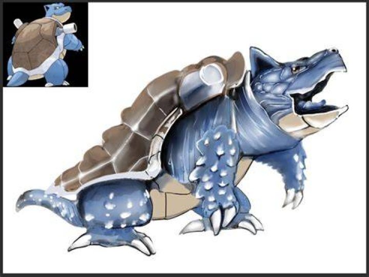 Is blastoise a turtle or tortoise?